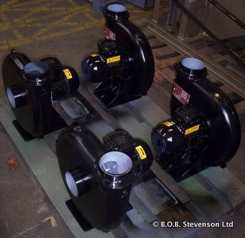 Cast aluminium blowers